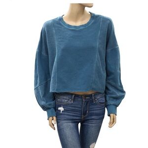SATURDAY SUNDAY ANTHROPOLOGIE TYRA LOUNGE PULLOVER TOP